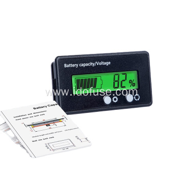 12V 24V 36V 48V 72V Digital Capacity Tester